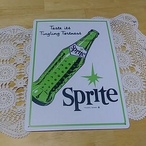 Reproduction, vintage beverage advertising, special promotion art sign